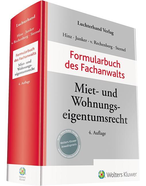 Cover: 9783472095897 | Formularbuch des Fachanwalts Miet- und Wohnungseigentumsrecht | Buch