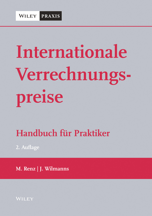 Cover: 9783527508952 | Internationale Verrechnungspreise | Handbuch für Praktiker | Buch