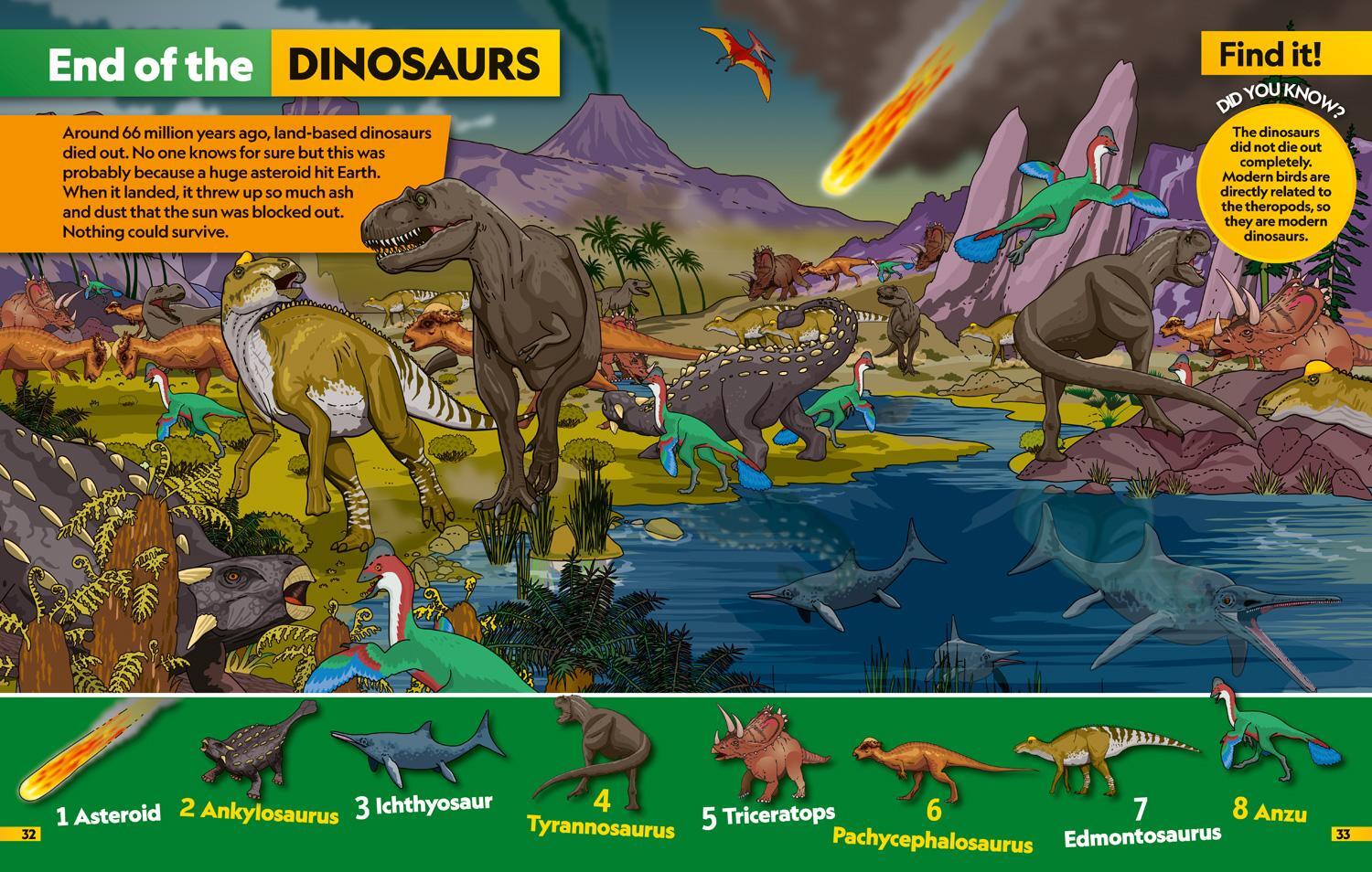 Bild: 9780008554361 | Dinosaurs Find it! Explore it! | National Geographic Kids | Buch