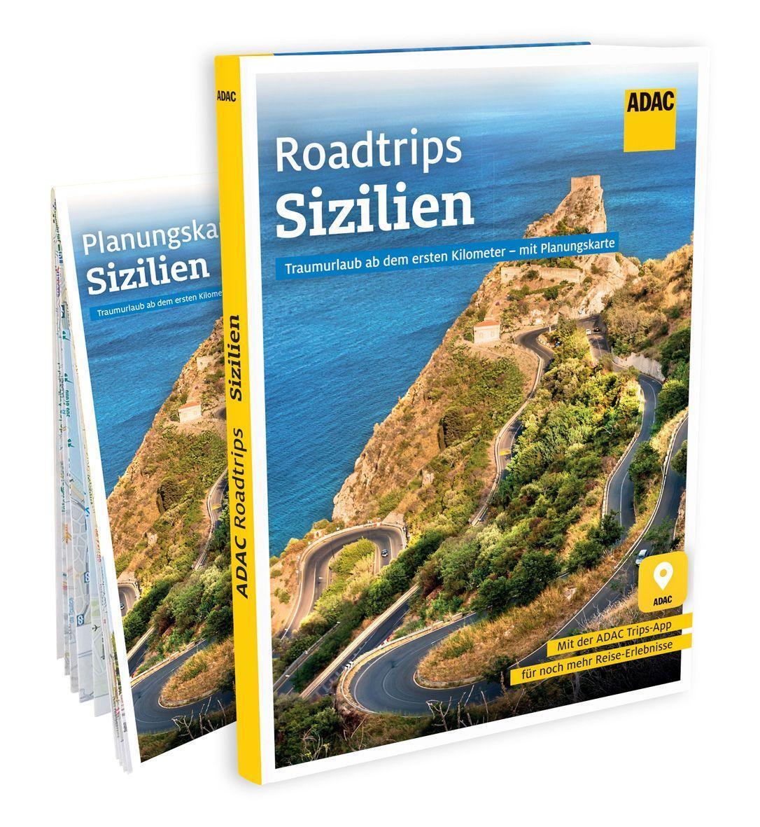 Cover: 9783986450717 | ADAC Roadtrips - Sizilien | Carsten Drecoll | Taschenbuch | Deutsch