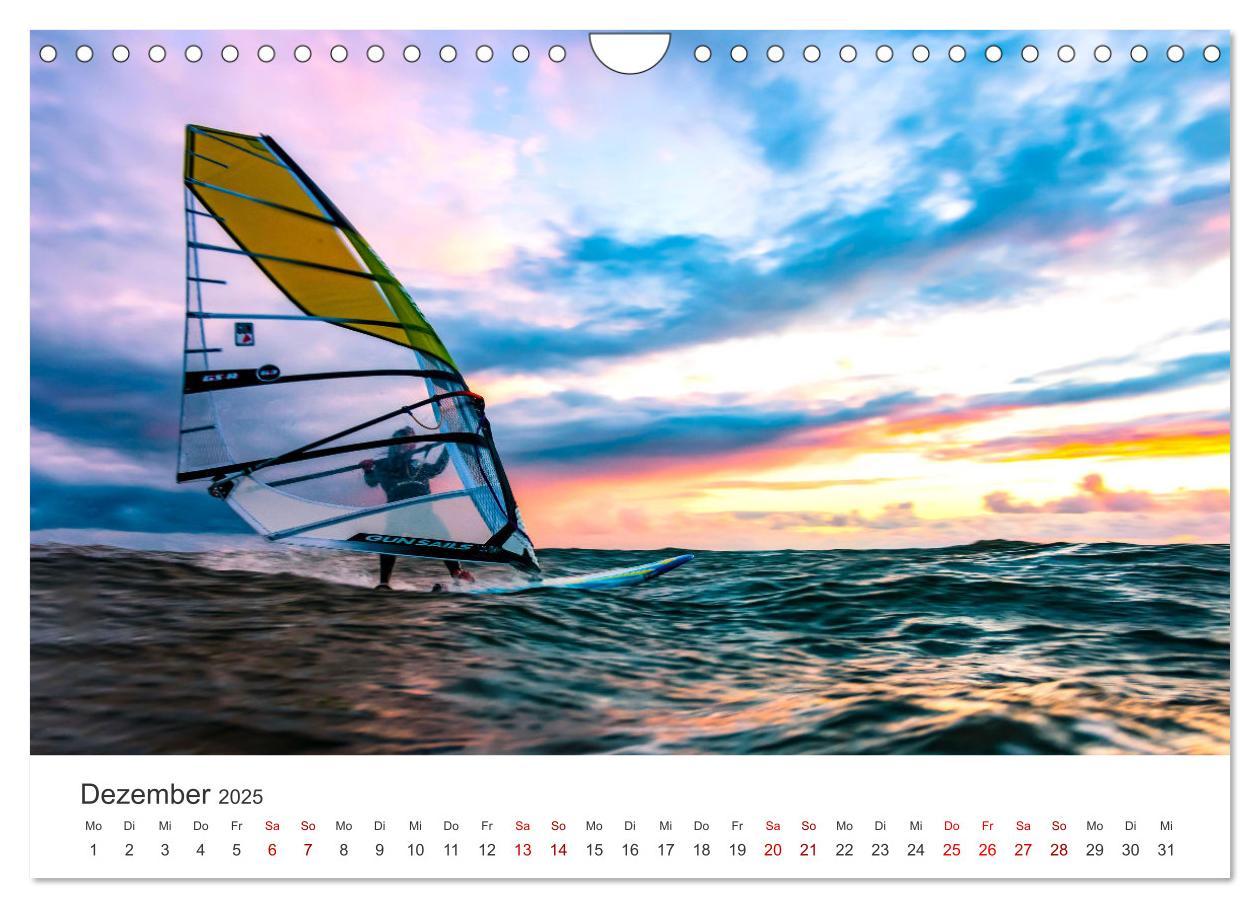 Bild: 9783383927898 | Windsurfen - Wellen und Wind (Wandkalender 2025 DIN A4 quer),...