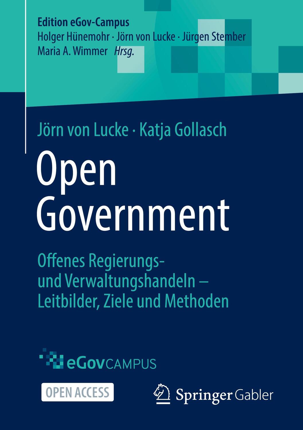 Cover: 9783658367947 | Open Government, m. 1 Buch, m. 1 E-Book | Jörn von Lucke (u. a.)