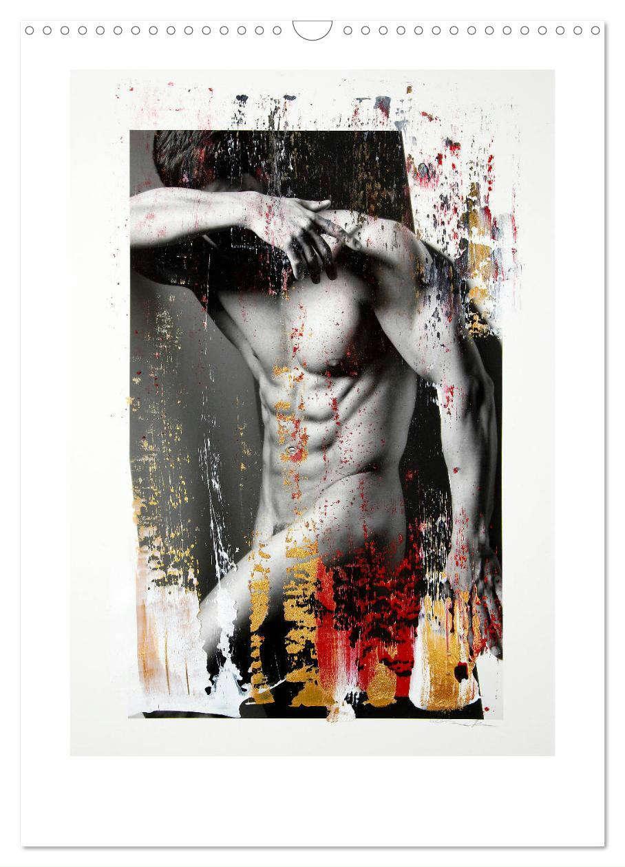 Bild: 9783435991433 | Overpainted ... Männer (Wandkalender 2025 DIN A3 hoch), CALVENDO...