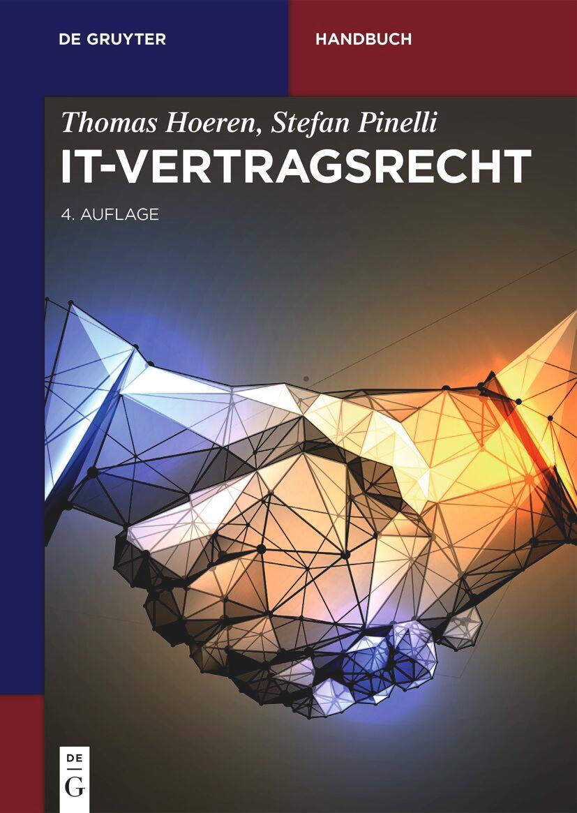 Cover: 9783111212227 | IT-Vertragsrecht | Thomas Hoeren (u. a.) | Buch | XXV | Deutsch | 2024