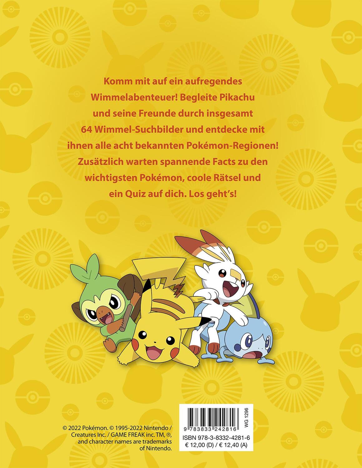 Rückseite: 9783833242816 | Pokémon: Mein großes Wimmelabenteuer | Panini | Buch | 192 S. | 2022