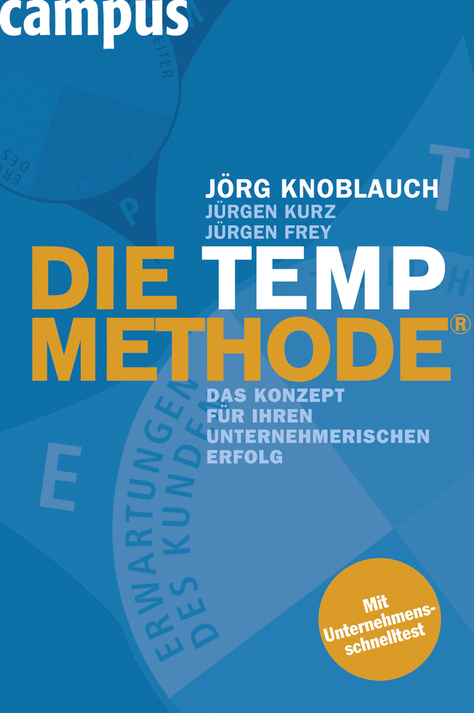 Cover: 9783593388069 | Die TEMP-Methode | Jörg Knoblauch (u. a.) | Buch | 2009