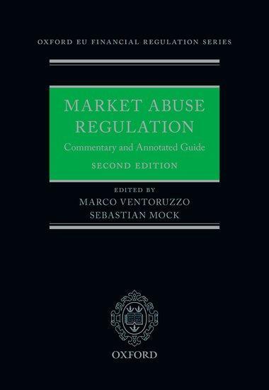 Cover: 9780198871095 | Market Abuse Regulation | Commentary and Annotated Guide | Buch | 2022