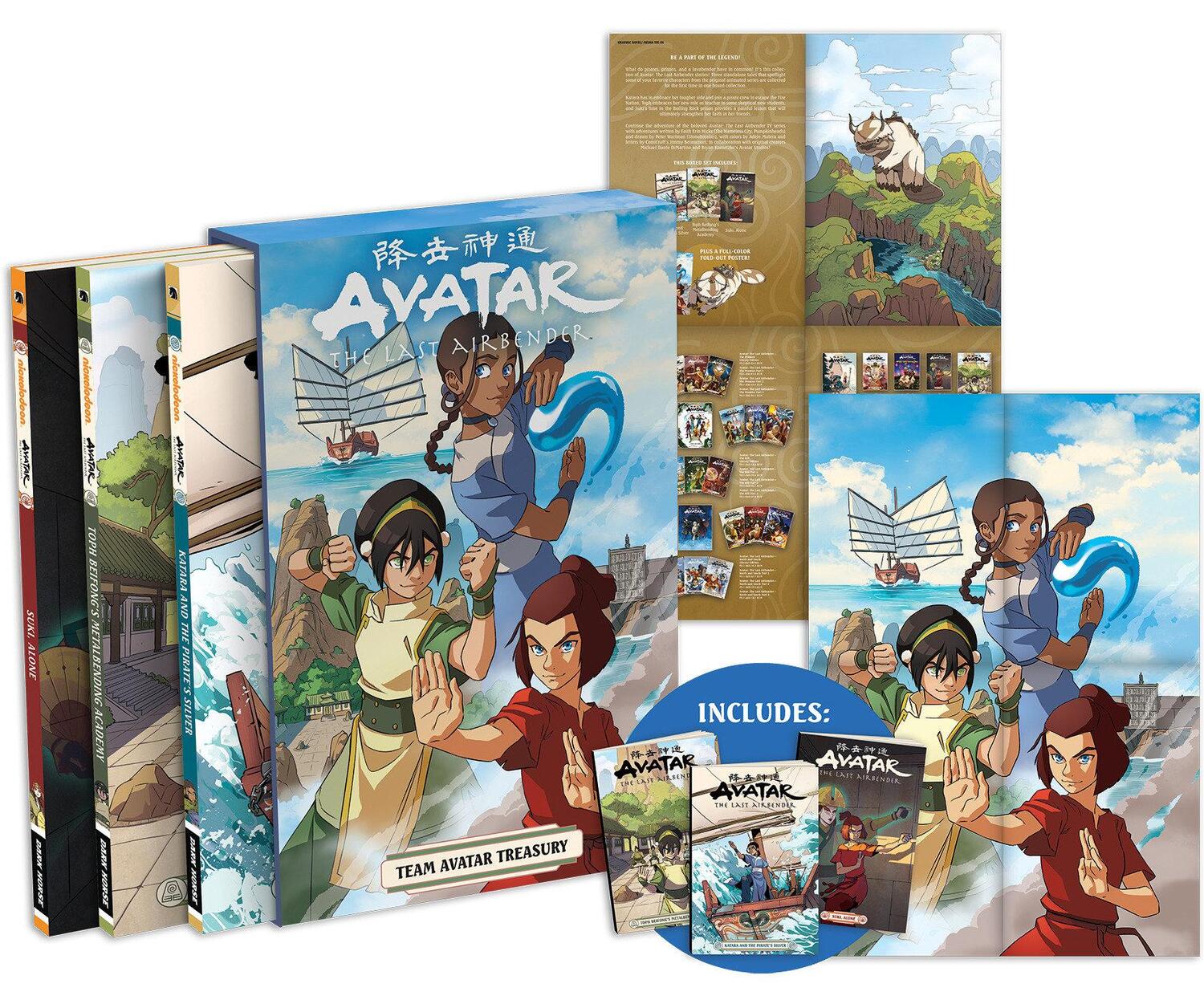 Cover: 9781506732053 | Avatar: The Last Airbender -- Team Avatar Treasury Boxed Set...