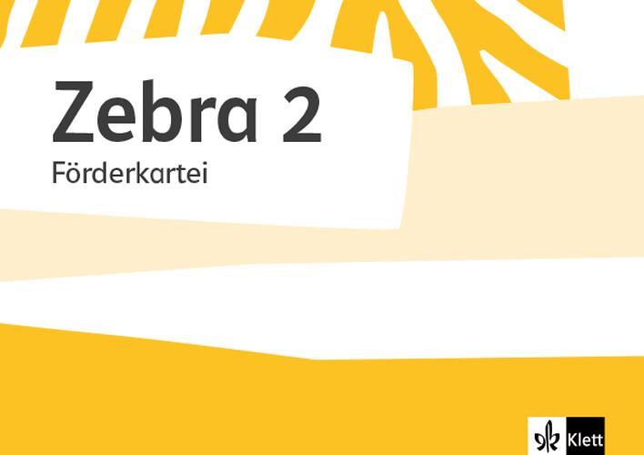Cover: 9783122709327 | Zebra 2. Förderkartei Klasse 2 | Broschüre | Deutsch | 2018 | Klett