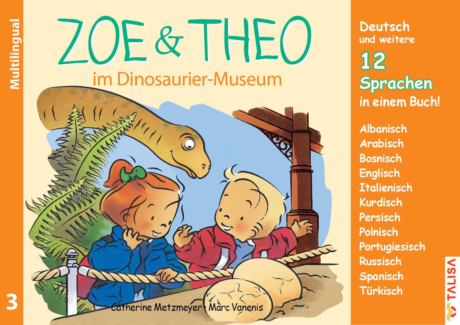 Cover: 9783939619581 | ZOE &amp; THEO im Dinosaurier-Museum (Multilingual!) | C. Metzmeyer | 2016
