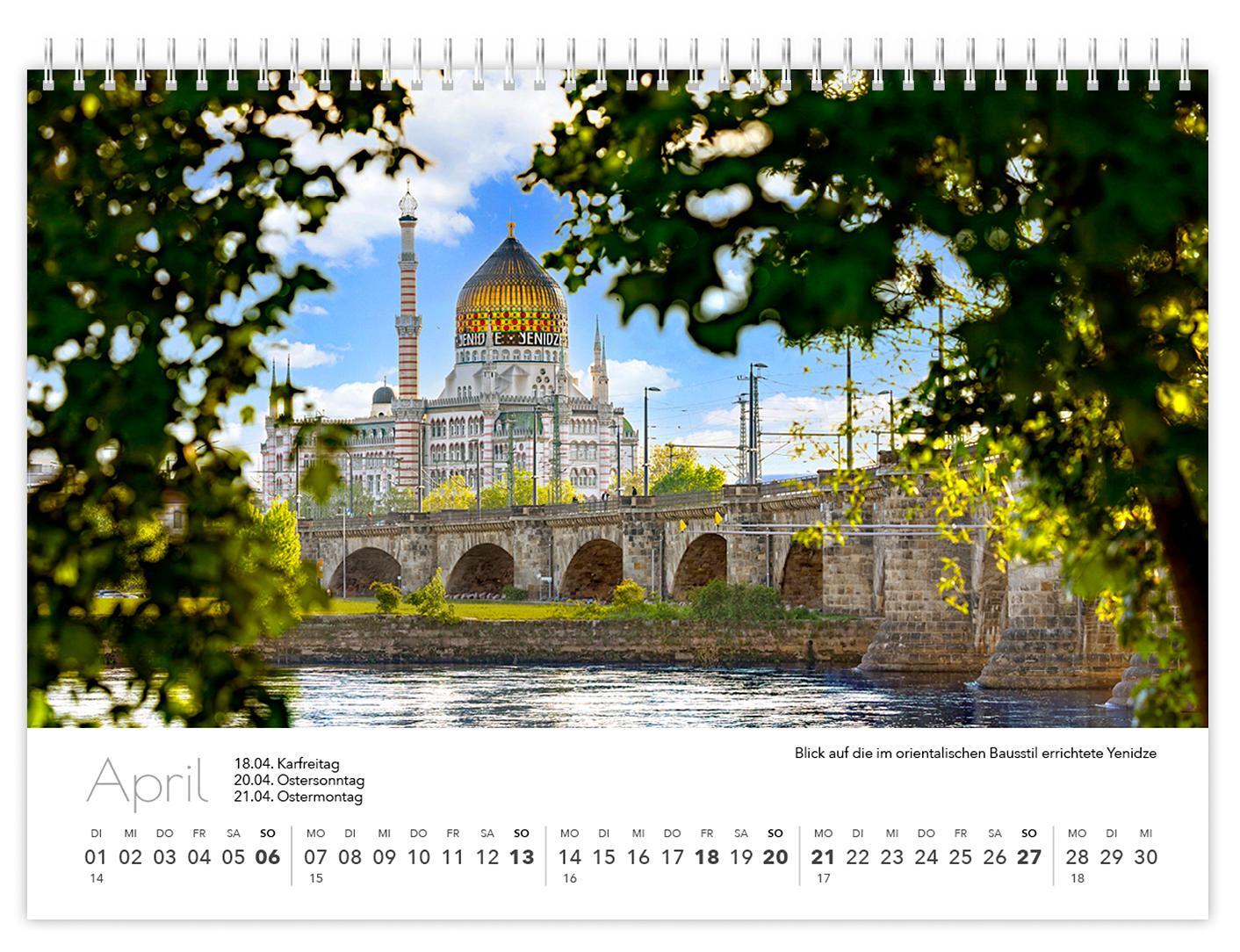 Bild: 9783910680791 | Kalender Dresden Elbflorenz kompakt 2025 | K4 Verlag (u. a.) | Deutsch