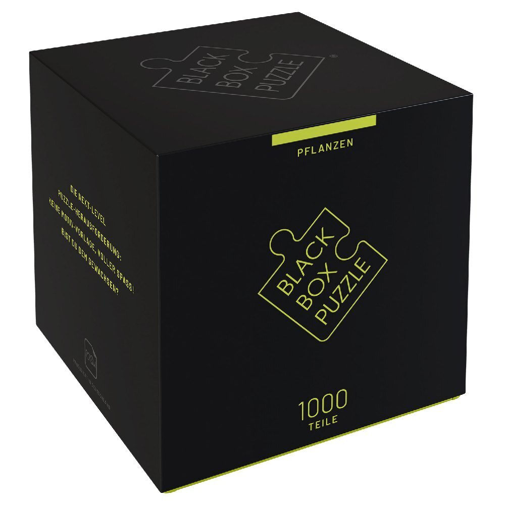 Cover: 4262387640095 | Black Box Puzzle Pflanzen (Puzzle) | Edition 2022 | Spiel | Deutsch