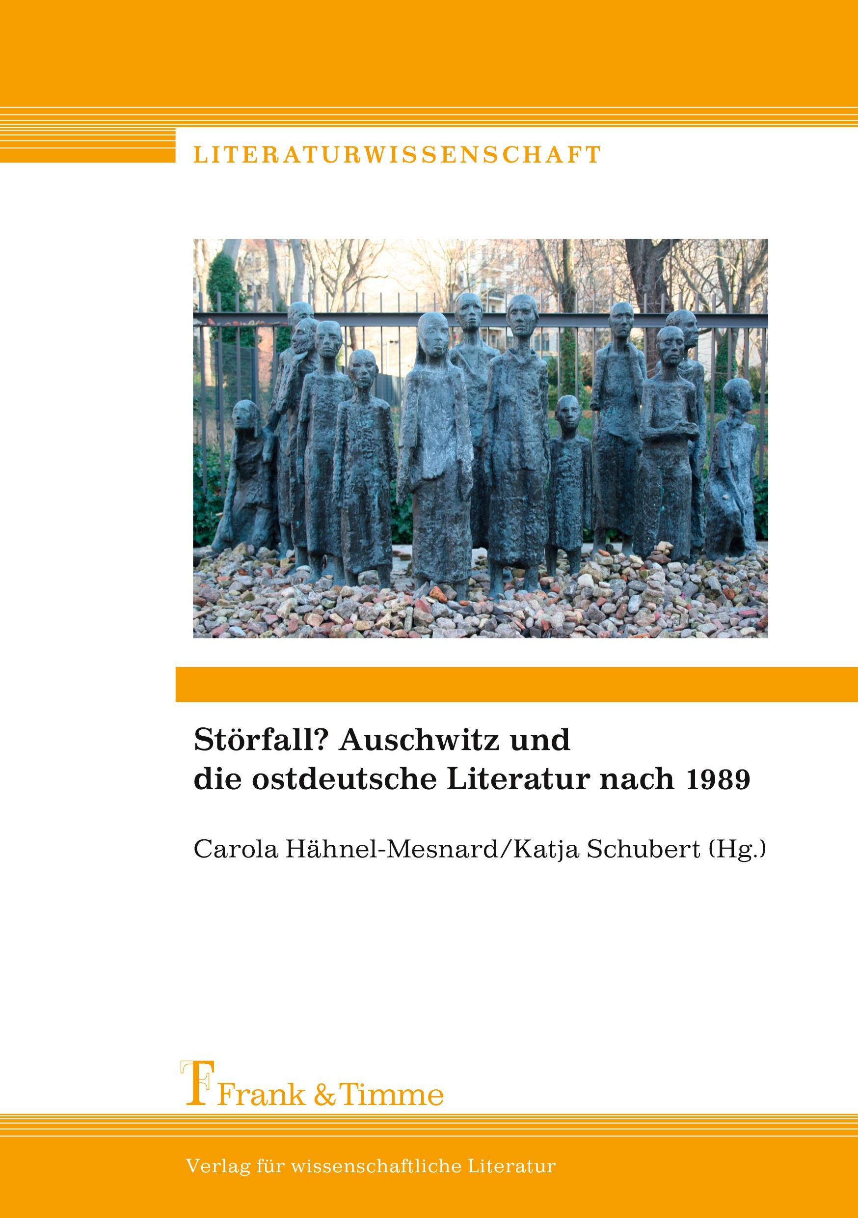 Cover: 9783732900923 | Störfall? Auschwitz und die ostdeutsche Literatur nach 1989 | Buch