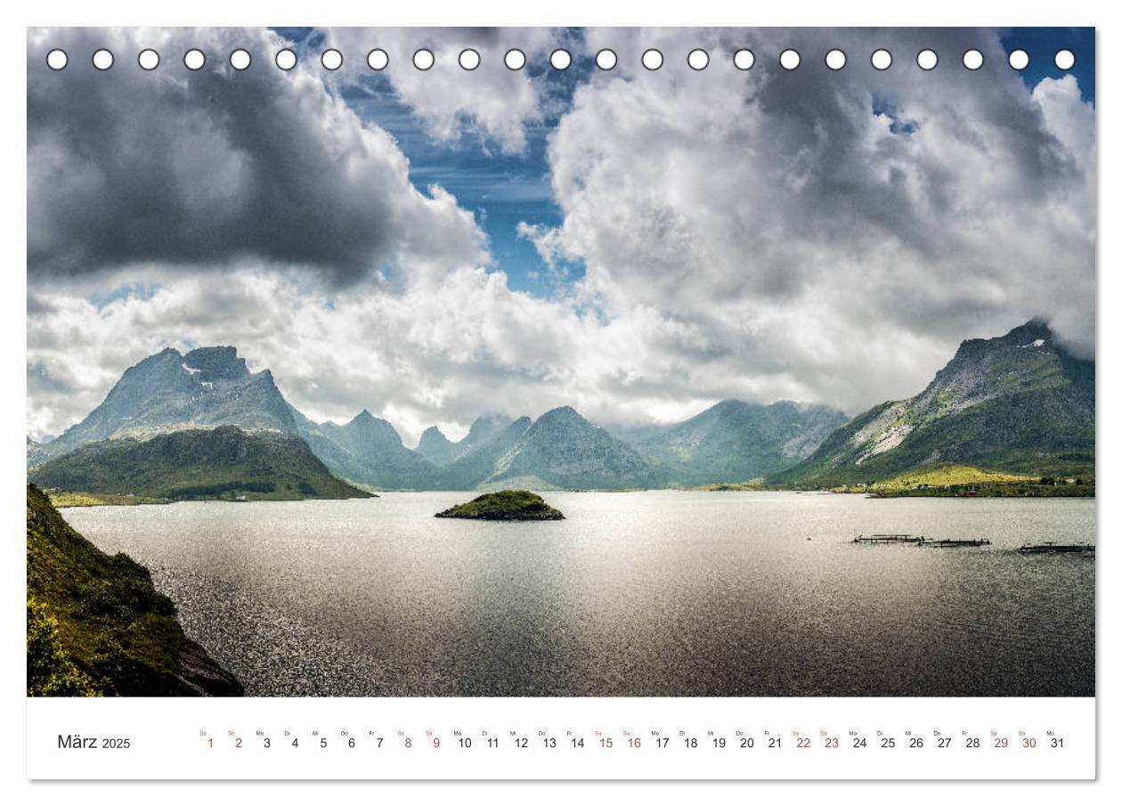 Bild: 9783435339051 | Nordland ¿ Die Weite Skandinaviens (Tischkalender 2025 DIN A5...