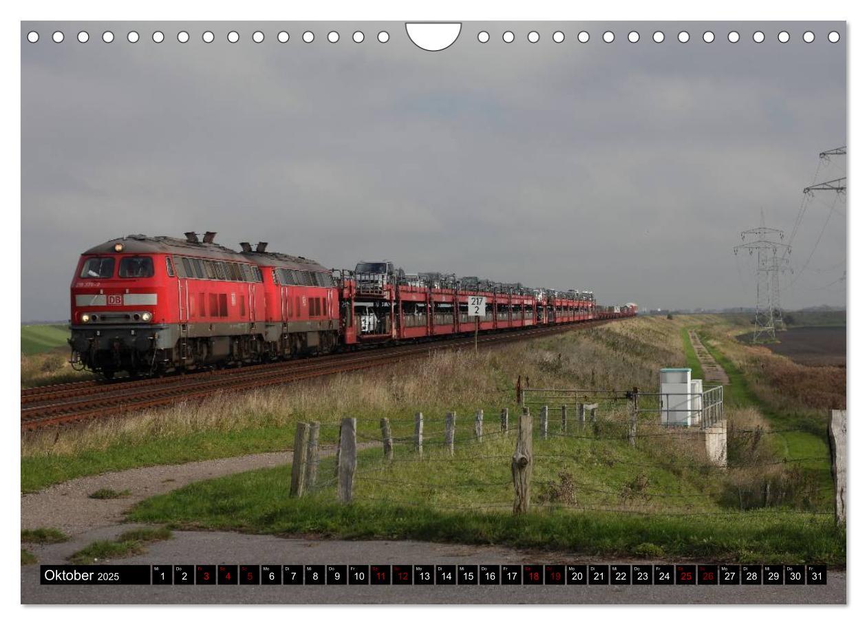 Bild: 9783435420544 | Die Marschbahn (Wandkalender 2025 DIN A4 quer), CALVENDO...