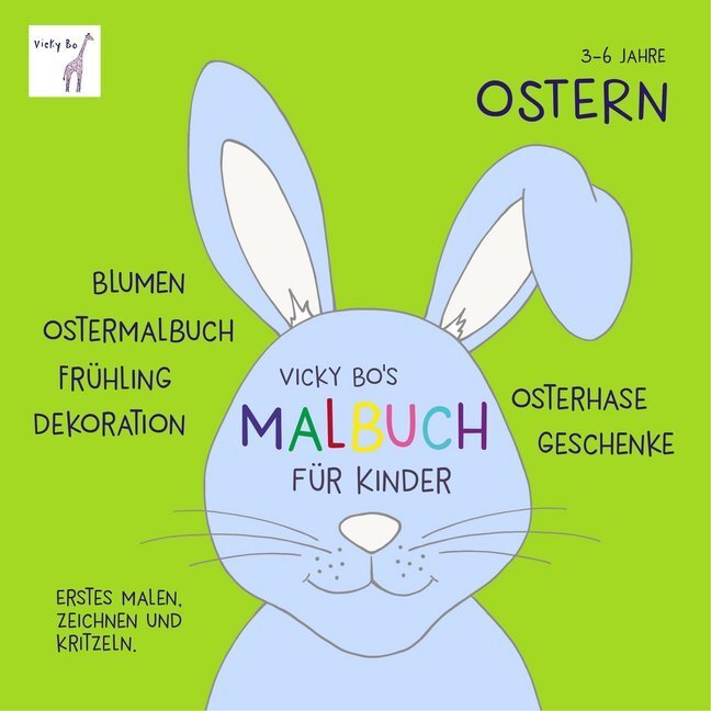 Cover: 9783944956404 | Vicky Bo's Malbuch für Kinder - Ostern | Vicky Bo | Broschüre | 36 S.