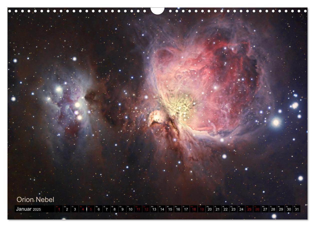 Bild: 9783383992322 | Deep Sky Kalender (Wandkalender 2025 DIN A3 quer), CALVENDO...