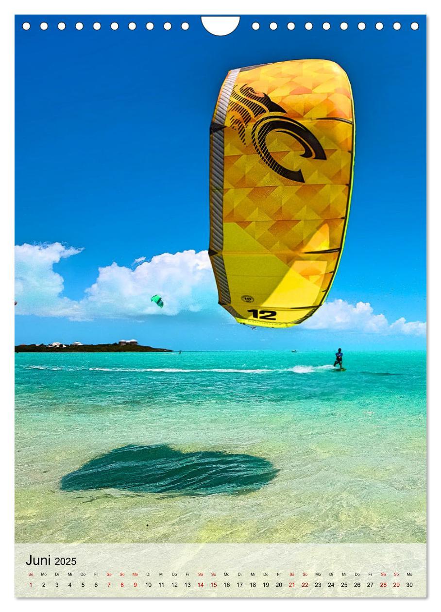 Bild: 9783435887699 | Kitesurfen - Fun pur (Wandkalender 2025 DIN A4 hoch), CALVENDO...