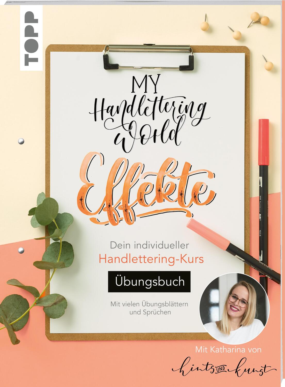Cover: 9783772483851 | My Handlettering World: Effekte - Übungsbuch | Katharina Hailom | Buch