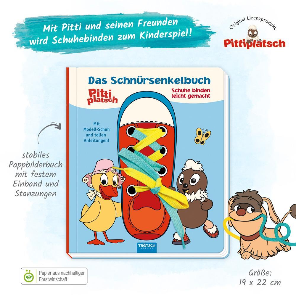 Bild: 9783965526075 | Trötsch Unser Sandmännchen Das Schnürsenkelbuch Pittiplatsch Schuhe...