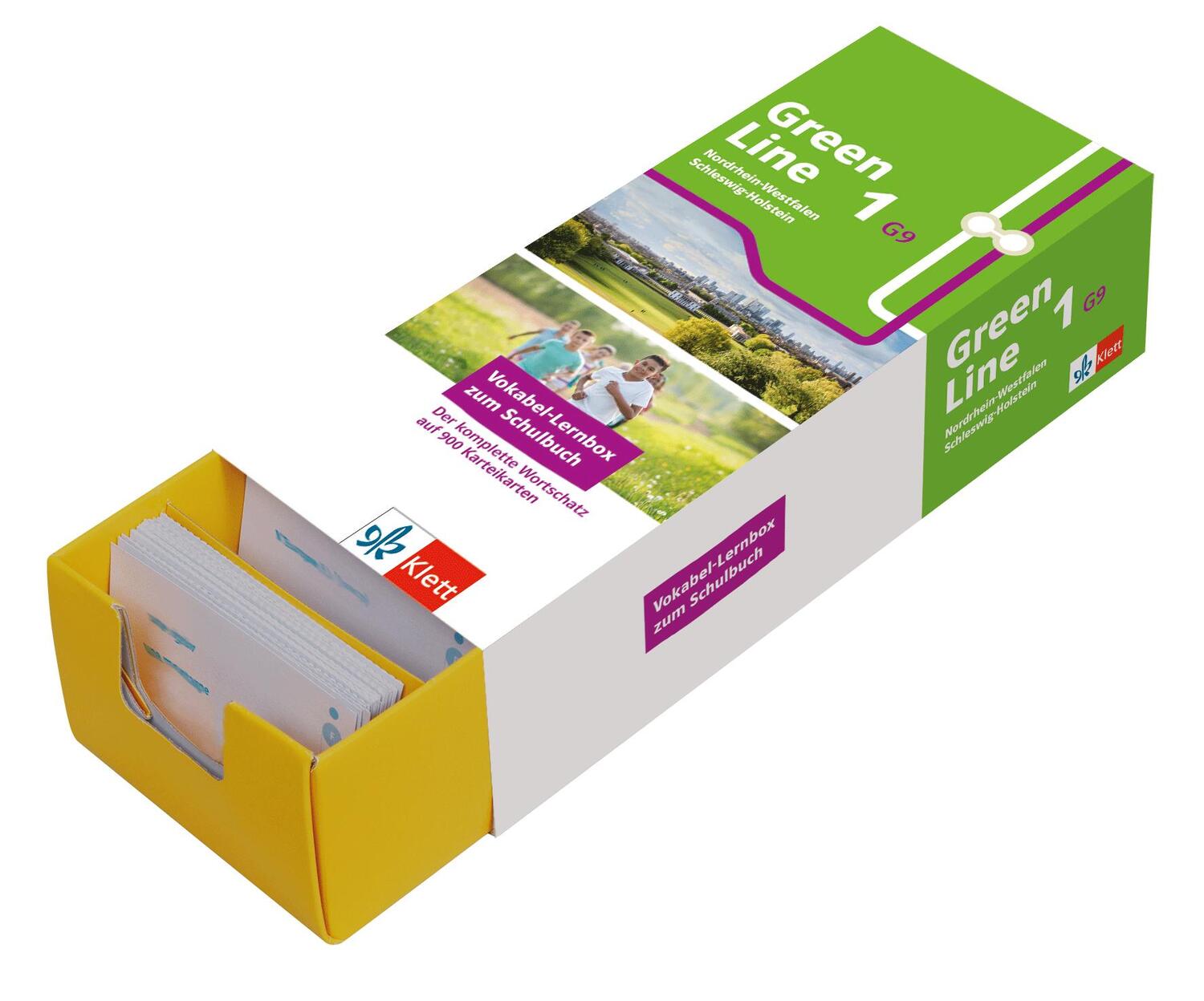 Cover: 9783129240533 | Green Line 1 G9 (Ausgabe ab 2019) Klasse 5 Vokabel-Lernbox zum...