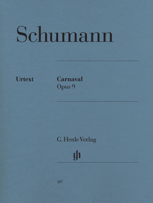 Cover: 9790201801872 | Schumann, Robert - Carnaval op. 9 | Instrumentation: Piano solo | Buch
