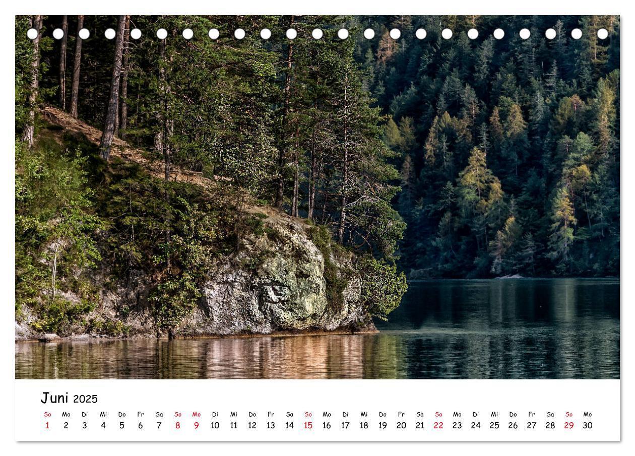 Bild: 9783435154296 | Wanderbarer Weißensee (Tischkalender 2025 DIN A5 quer), CALVENDO...