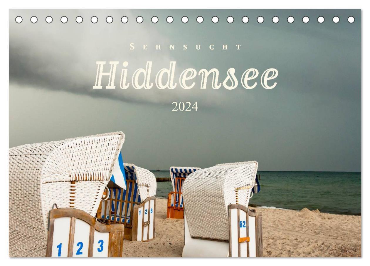 Cover: 9783675899452 | Sehnsucht Hiddensee 2024 (Tischkalender 2024 DIN A5 quer), CALVENDO...