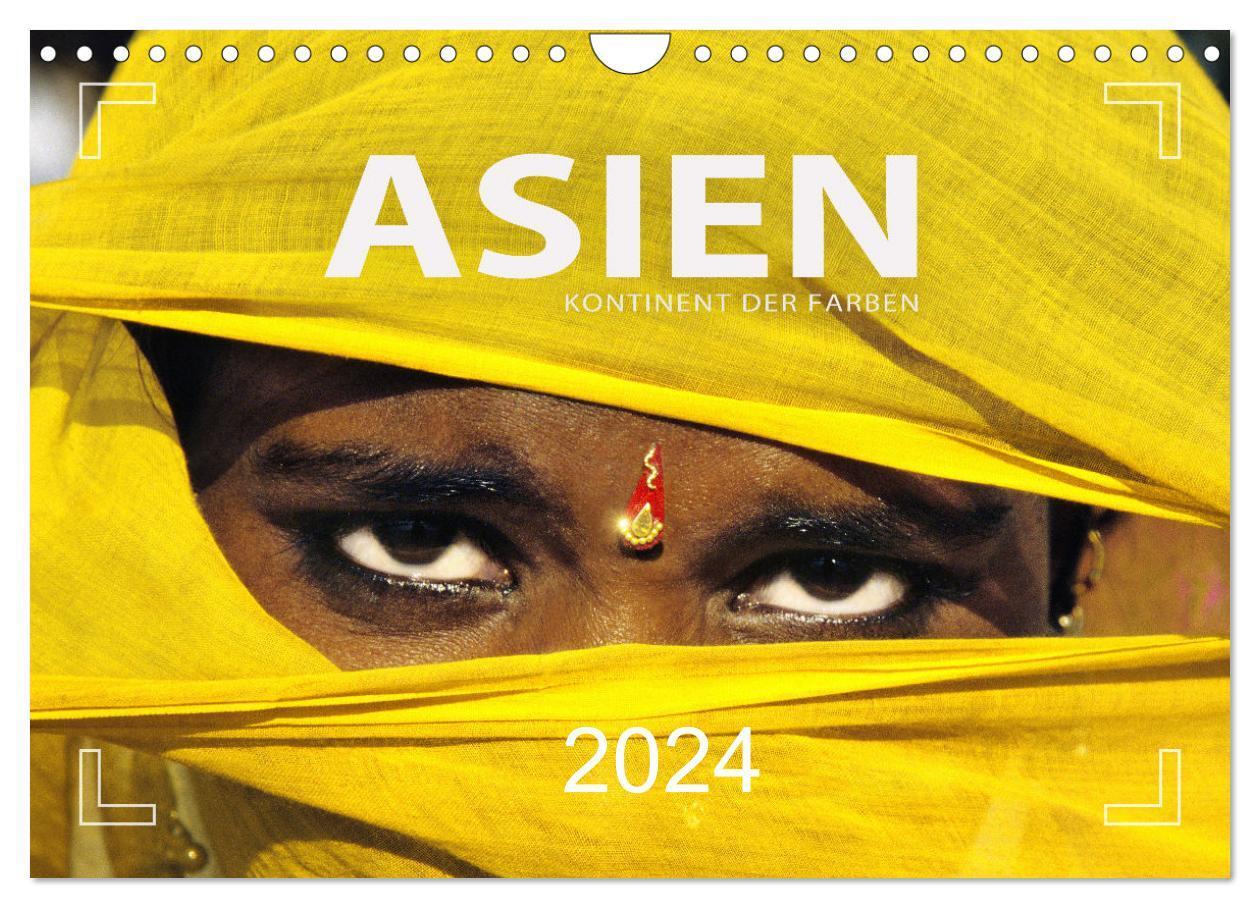 Cover: 9783675601475 | Asien - Kontinent der Farben (Wandkalender 2024 DIN A4 quer),...
