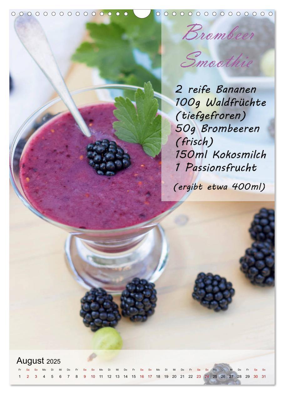 Bild: 9783435985548 | Smoothies zum Selbermachen (Wandkalender 2025 DIN A3 hoch),...