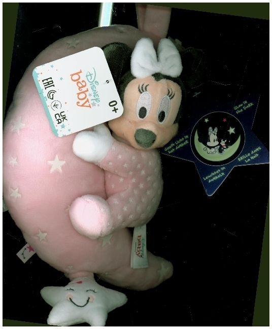 Cover: 5400868010367 | Disney Minnie GID Spieluhr Mond | Stück | EAN-Hänger | Unbestimmt