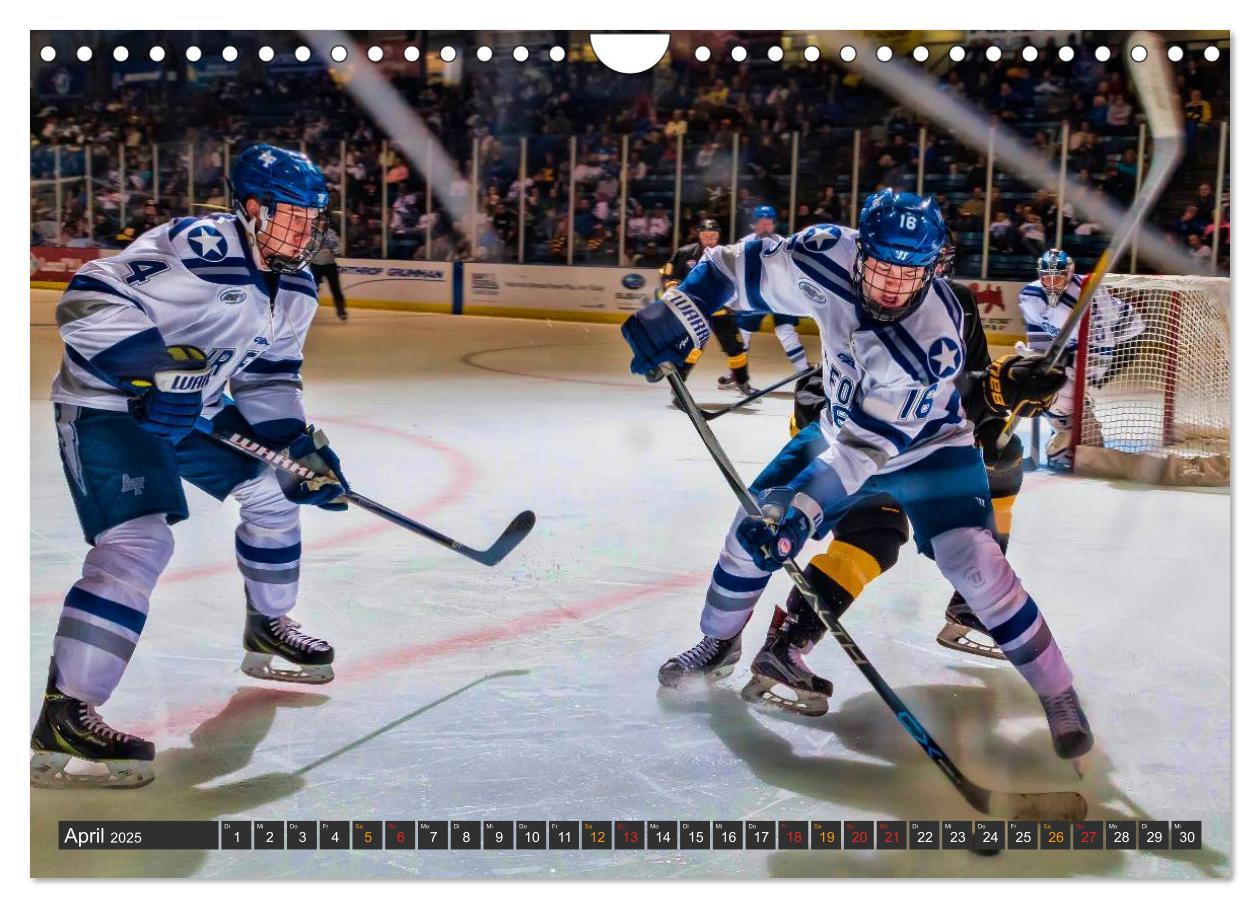 Bild: 9783435483020 | Eishockey - Fairplay und Schlägerei (Wandkalender 2025 DIN A4...