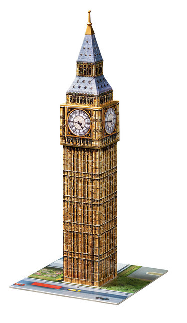 Bild: 4005556125548 | Ravensburger 3D Puzzle 12554 - Big Ben - 216 Teile - Der...