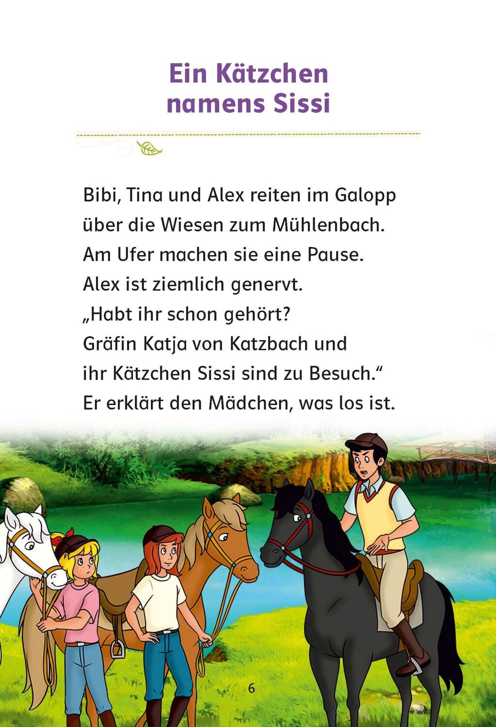 Bild: 9783129497333 | Bibi &amp; Tina: Wo ist Kätzchen Sissi? | Erstlesen 2. Klasse, ab 7 Jahren