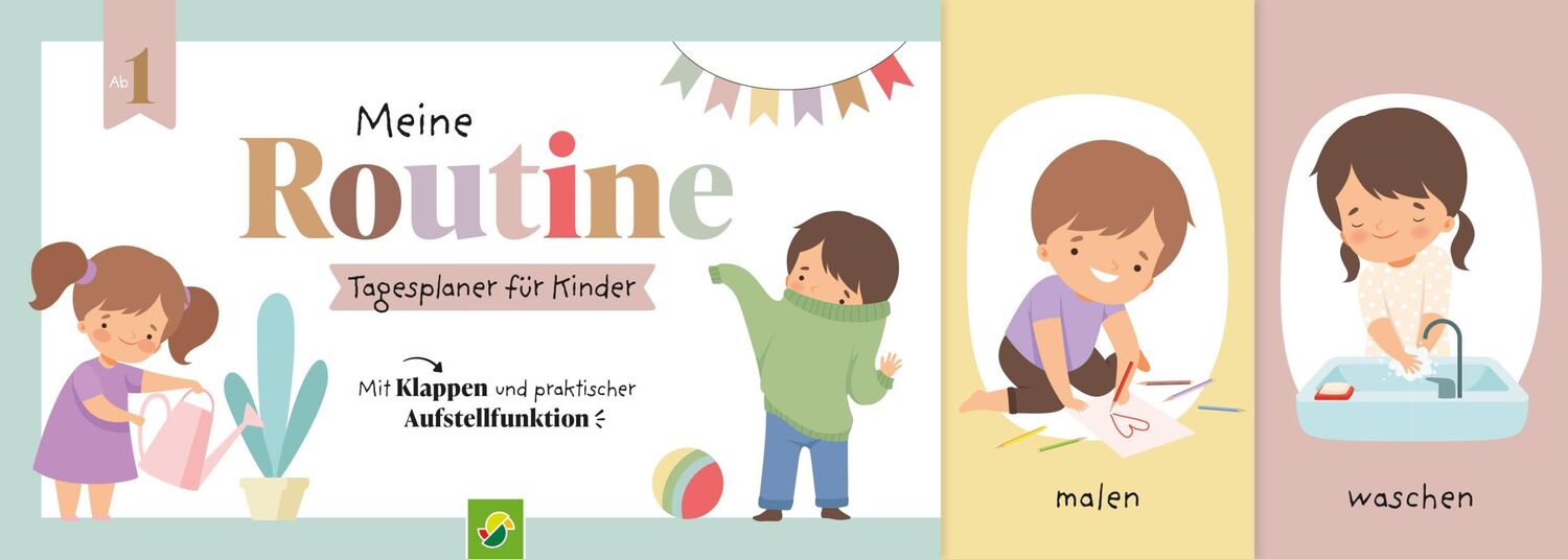 Cover: 9783849945718 | Meine Routine - Tagesplaner für Kinder | Schwager &amp; Steinlein Verlag