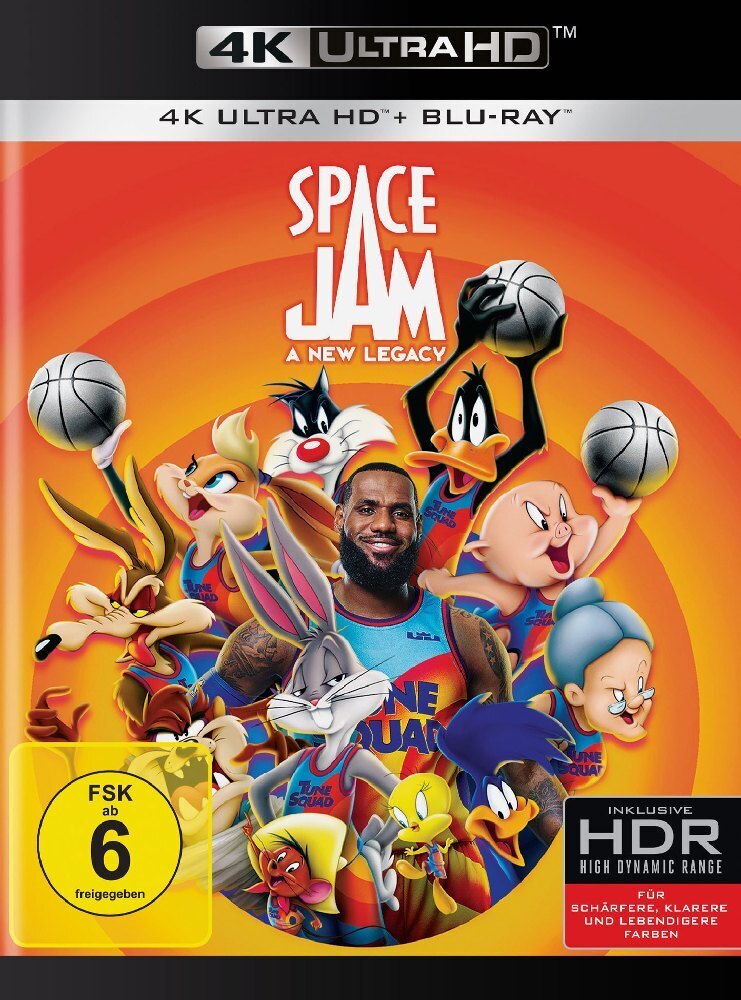 Cover: 5051890327512 | Space Jam: A New Legacy 4K, 2 UHD Blu-ray (Replenishment) | Blu-ray