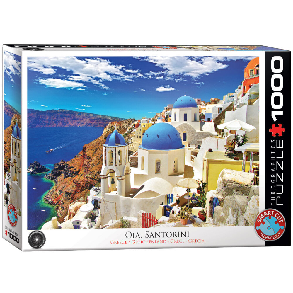 Cover: 628136609449 | Oia auf Santorini Griechenland (Puzzle) | Spiel | In Spielebox | 2021