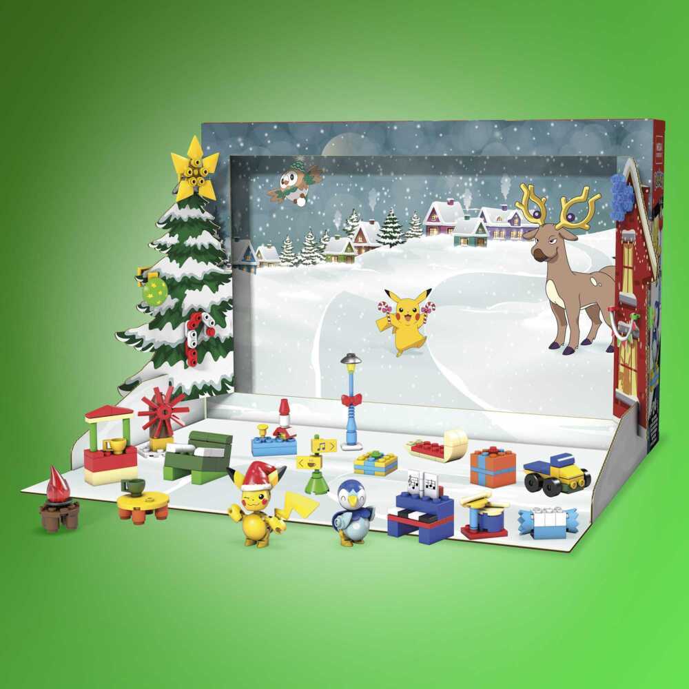 Bild: 887961971651 | MEGA Pokémon Adventskalender | Kalender | Karton | Deutsch | Mattel