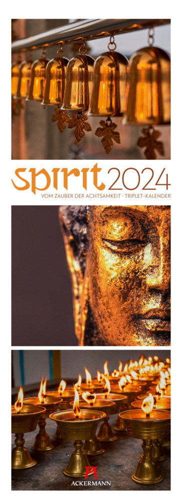 Cover: 9783838424644 | Spirit Triplet-Kalender 2024 | Ackermann Kunstverlag | Kalender | 2024