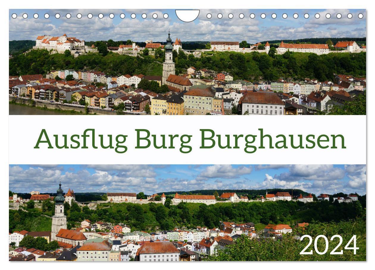 Cover: 9783675649248 | Ausflug Burg Burghausen (Wandkalender 2024 DIN A4 quer), CALVENDO...