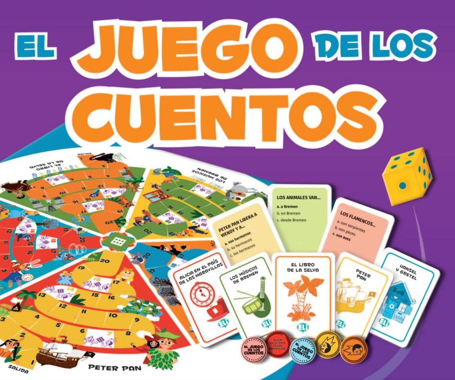 Cover: 9783125152953 | El Juego de los cuentos | Spiel | Brettspiel | Deutsch | 2021