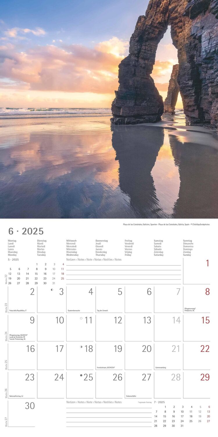 Bild: 4251732340896 | Am Meer 2025 - Broschürenkalender 30x30 cm (30x60 geöffnet) -...