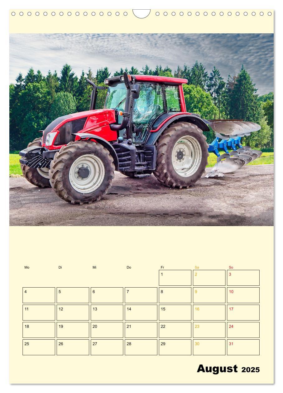 Bild: 9783435903481 | Traktor Giganten (Wandkalender 2025 DIN A3 hoch), CALVENDO...