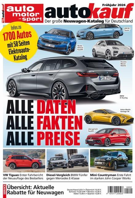 Cover: 9783613321632 | autokauf 02/2024 Frühjahr | Der große Neuwagen-Katalog für Deutschland