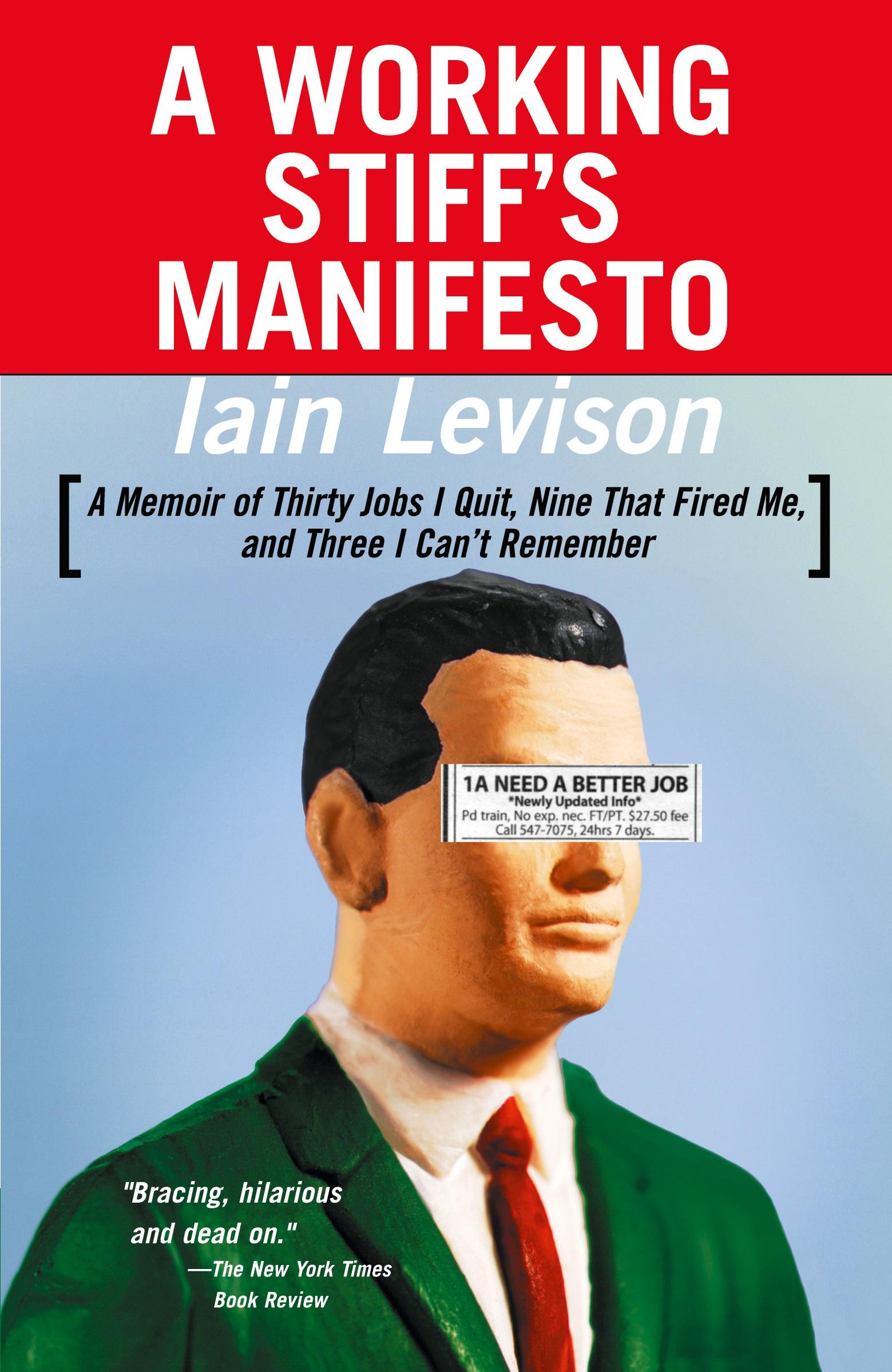 Cover: 9780812967944 | A Working Stiff's Manifesto | Iain Levison | Taschenbuch | Englisch