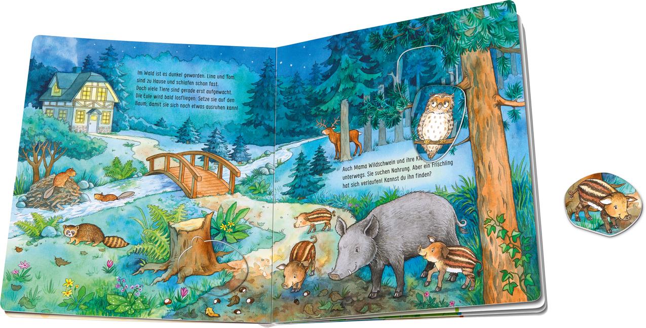 Bild: 9783473418244 | Mein großes Puzzle-Spielbuch - Wald | Mila Rulff | Buch | 12 S. | 2023