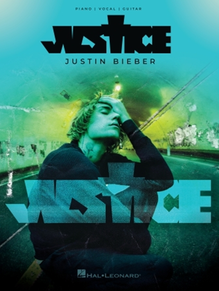 Cover: 840126968606 | Justin Bieber - Justice | Piano-Vocal-Guitar Artist Songbook | Buch