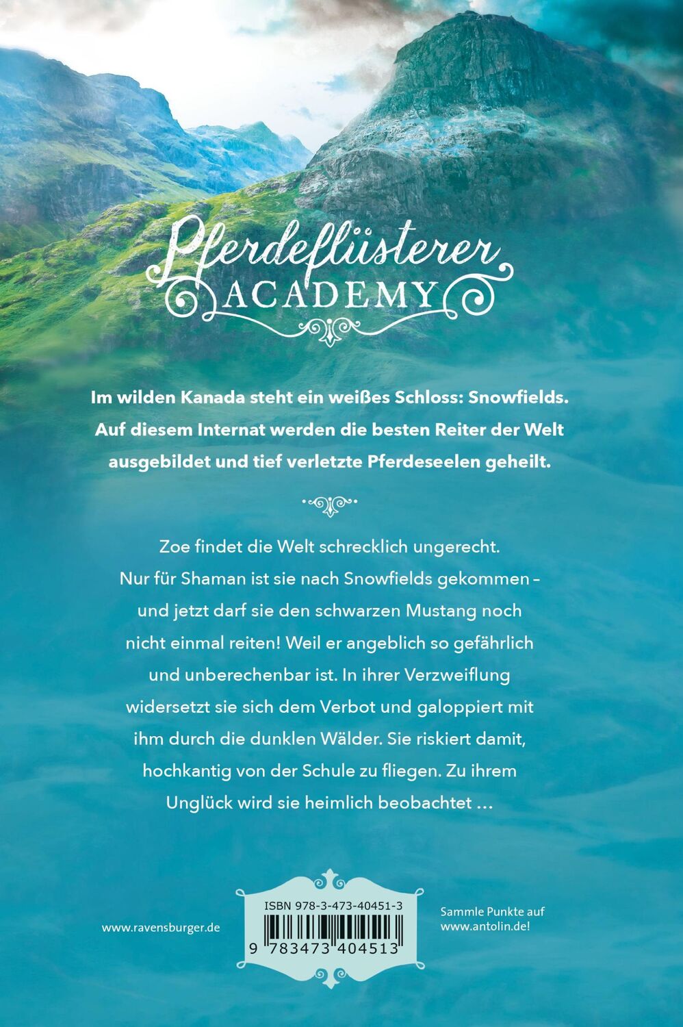 Rückseite: 9783473404513 | Pferdeflüsterer-Academy, Band 2: Ein geheimes Versprechen | Gina Mayer