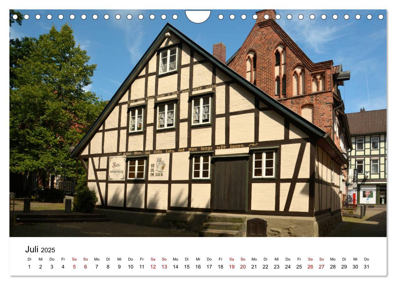 Bild: 9783435348046 | Uelzen Impressionen (Wandkalender 2025 DIN A4 quer), CALVENDO...