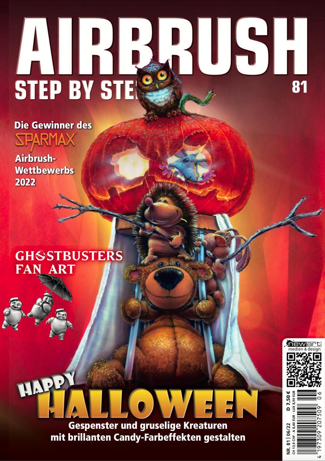 Cover: 9783941656697 | Airbrush Step by Step 81 | Happy Halloween | Christian Erdmann (u. a.)